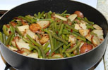 Green Beans With Bacon and Potatoes