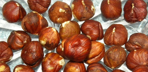 Shelled Hazelnuts