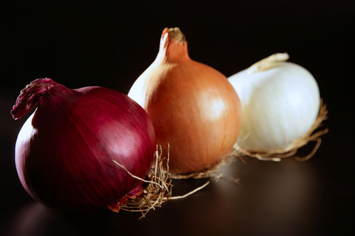 Three Varieties of Onions