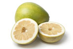 Pomelo Whole and Halves